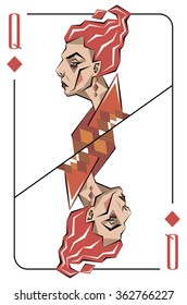 Playing card "Jack of spades".