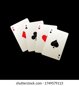 Playing Card Layout Casino Stock Vector (royalty Free) 1749579110 