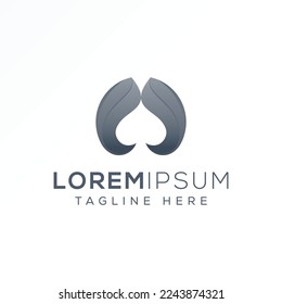 Playing card logo design template