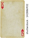 Playing Card - Mixed in with King of Hearts and Queen of Hearts