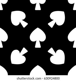 playing card, pattern, color, seamless vector background.