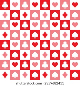 Playing card pattern, seamless image, creative printing work, fabric screen printing Illustrations or background images of any kind
Vector work type svg
