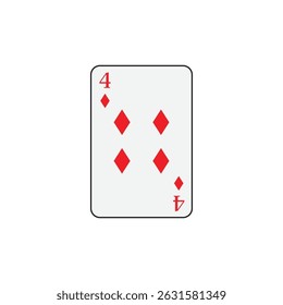Ilustración de la Plantilla del logotipo del Vector del icono del póker de la tarjeta de juego