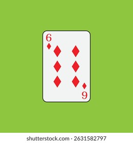 Playing card poker icon vector logo template illustration