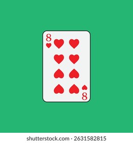 Playing card poker icon vector logo template illustration