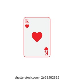 Playing card poker icon vector logo template illustration