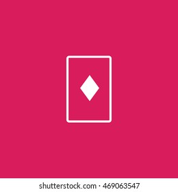 playing card sign. playing card icon