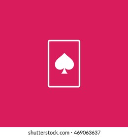 playing card sign. playing card icon
