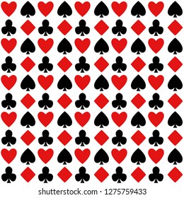 Playing Card Signs Stock Vector (Royalty Free) 1275759433 | Shutterstock