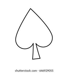 playing card suits. poker casino blackjack symbol