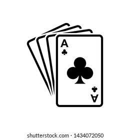 Playing Card  symbol vector icon illustration