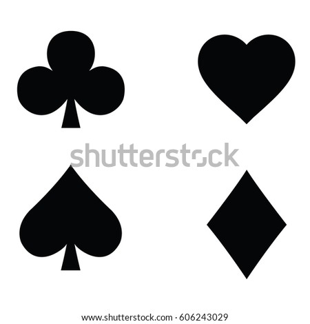 Playing card symbols