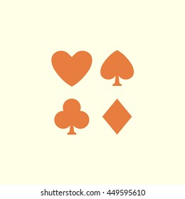 playing card symbols icon