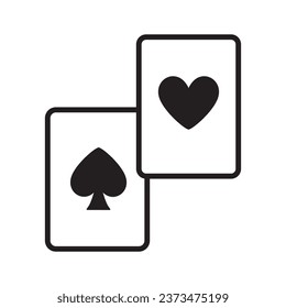 playing card  vector Design Symbol illustration