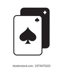 playing card  vector Design Symbol illustration