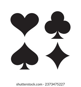 playing card  vector Design Symbol illustration