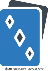 ilustración del vector de la tarjeta de reproducción en un fondo transparente. Símbolos de calidad superior. Iconos vectoriales de glifos para diseño de conceptos y gráficos. 
