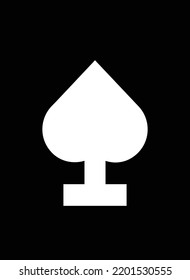 ilustración de vectores de tarjeta de reproducción en un fondo transparente.Símbolos de calidad premium.Icono de vector glifos para diseño de concepto y gráfico.