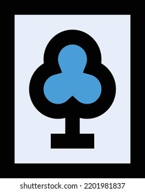 playing card Vector illustration on a transparent background.Premium quality symmbols.Stroke vector icon for concept and graphic design.