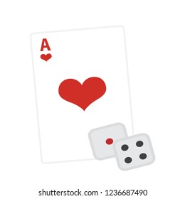 Playing card vector image
