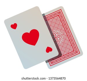 Playing Cards Ace of Hearts