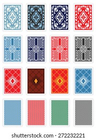 Playing Cards - Back Design Set
