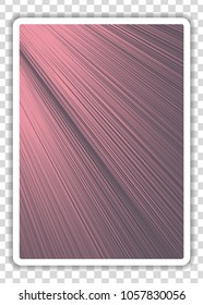 Playing Cards Back isolated on transparent background. Vector illustration.