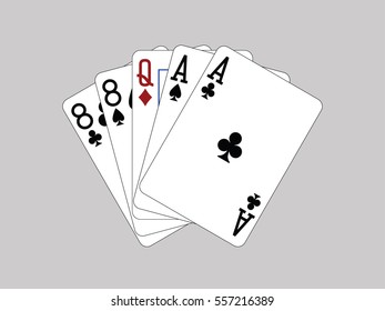 Playing Cards - Deadman Hand