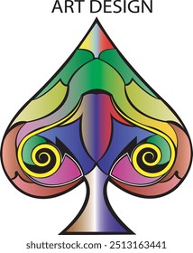 playing cards fulcolor,playing cards art,art leaf image illustration