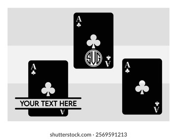 Playing Cards, Full Deck Playing Cards, Aces, Poker Cards, Royal Flush, Playing Cards Silhouette, Hearts, Spades, card game, Clubs,  Diamonds, Poker, silhouette, vector, 