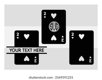 Playing Cards, Full Deck Playing Cards, Aces, Poker Cards, Royal Flush, Playing Cards Silhouette, Hearts, Spades, card game, Clubs,  Diamonds, Poker, silhouette, vector, 