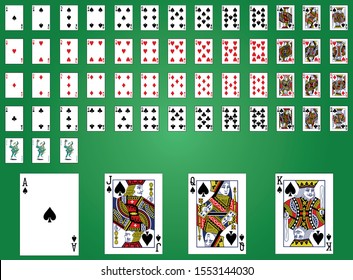 poker card game set