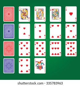 Playing cards: Hearts