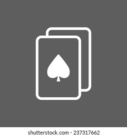 playing cards icon