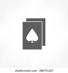 playing cards icon