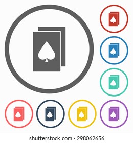playing cards icon