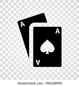 Playing cards icon