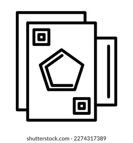 Playing Cards Icon Design For Personal And Commercial Use