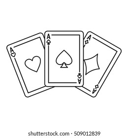 23,609 Outline playing cards Images, Stock Photos & Vectors | Shutterstock