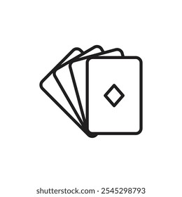 Spielkarten Symbol Gliederungssatz Zeichen