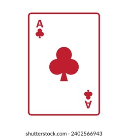 Playing cards icon vector illustration logo design