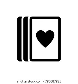 Playing Cards Icons , sign design