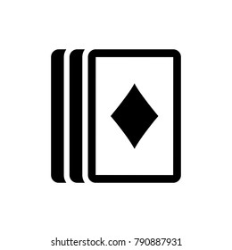 Playing Cards Icons , sign design