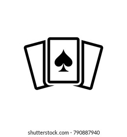 Playing Cards Icons , sign design