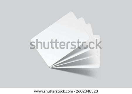 Playing cards mockup. Blank cards deck of poker hand, successful game, bet, casino ads, gambling business, game card or note cards, greeting card, invitation, credit card, business card isolated
