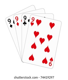 Playing cards - night (poker)