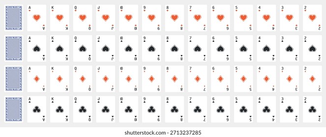 Playing Cards Set for Game Design
