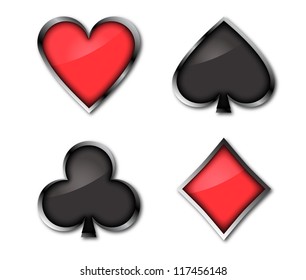 Playing cards signs