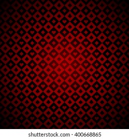 Playing Cards Signs Red And Black Casino Checkered Background.