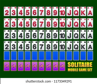 Solitaire cards play